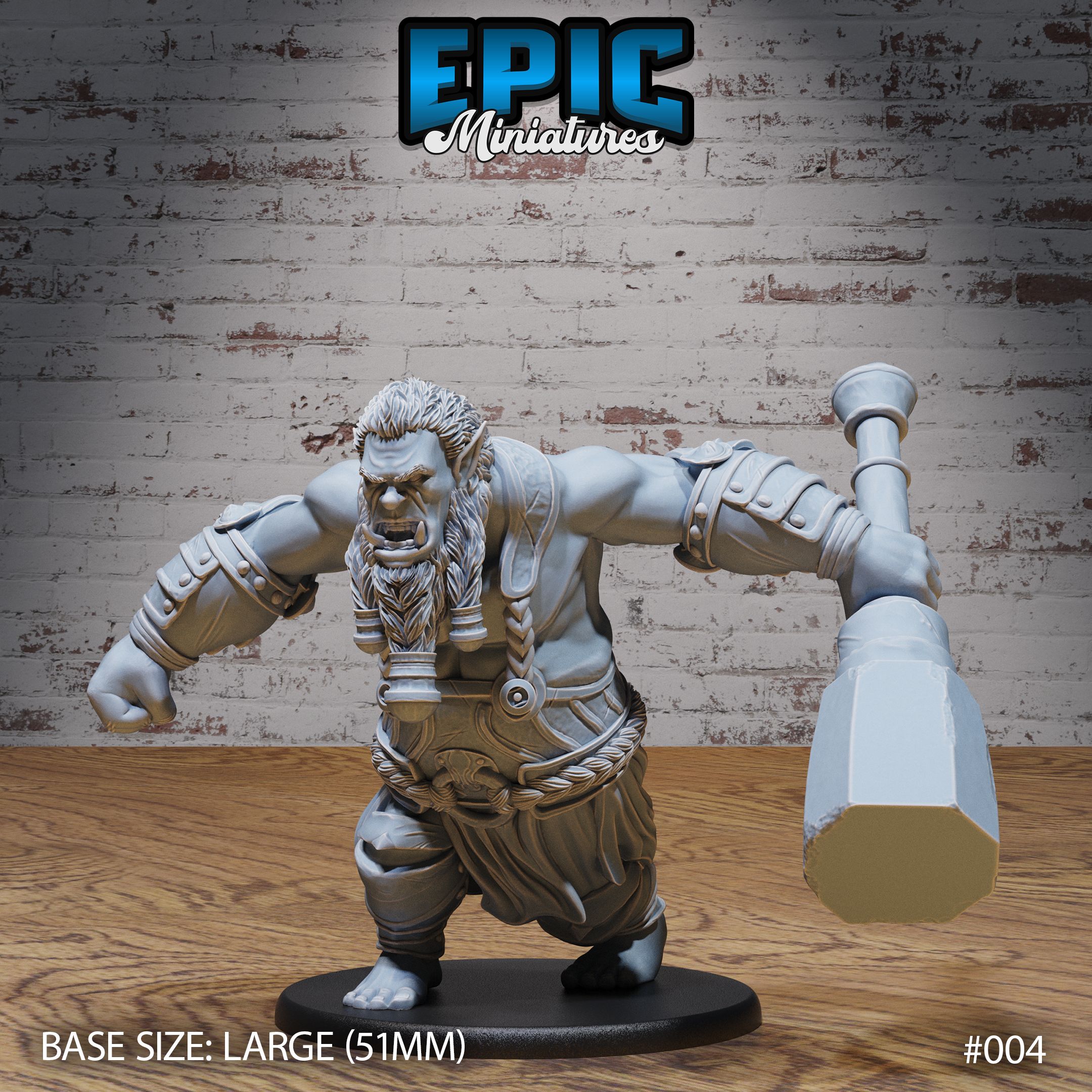 Half Troll Rush / Evil Ogre / Male Cave Beast / Forest Monster / Giant Humanoid Creature / Orc Siege Servant